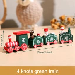Christmas Train Merry Christmas Decorations For Home 2024 Cristmas Ornament Xmas Navidad Noel Gifts Happy New Year 2025 Gifts