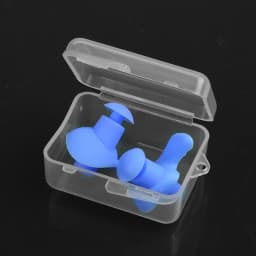 Durable Earplugs Classic Delicate Texture 1 Pair Waterproof Soft Earplugs Silicone Portable Ear Plugs Swimming Accessories