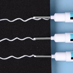 1/3Pcs 0.7/1.0/2.5MM White Permanent Marker Pens Paint Markers For Wood Rock Plastic Leather Glass Stone Metal Art Supplies