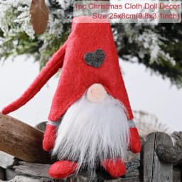 Santa Claus Doll Chirstmas Decorations Home 2025 Decor Table Elk Doll Christmas Ornaments Xmas Navidad Gifts Happy New Year 2026