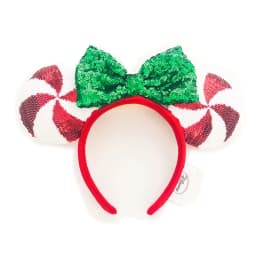 2023 Disney Mickey Ears Headband Firework Headband with Jack Pumpkin King Cosplay Hairband Disneyland Letter Headband Gift