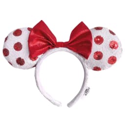 2023 Disney Mickey Ears Headband Firework Headband with Jack Pumpkin King Cosplay Hairband Disneyland Letter Headband Gift