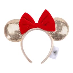 2023 Disney Mickey Ears Headband Firework Headband with Jack Pumpkin King Cosplay Hairband Disneyland Letter Headband Gift