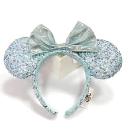 2023 Disney Mickey Ears Headband Firework Headband with Jack Pumpkin King Cosplay Hairband Disneyland Letter Headband Gift