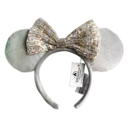 2023 Disney Mickey Ears Headband Firework Headband with Jack Pumpkin King Cosplay Hairband Disneyland Letter Headband Gift