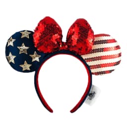 2023 Disney Mickey Ears Headband Firework Headband with Jack Pumpkin King Cosplay Hairband Disneyland Letter Headband Gift