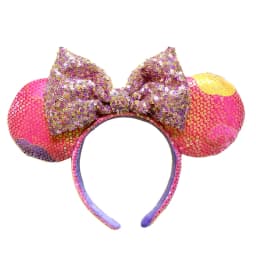 2023 Disney Mickey Ears Headband Firework Headband with Jack Pumpkin King Cosplay Hairband Disneyland Letter Headband Gift