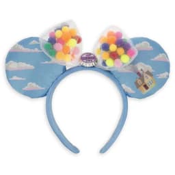 2023 Disney Mickey Ears Headband Firework Headband with Jack Pumpkin King Cosplay Hairband Disneyland Letter Headband Gift