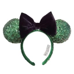 2023 Disney Mickey Ears Headband Firework Headband with Jack Pumpkin King Cosplay Hairband Disneyland Letter Headband Gift
