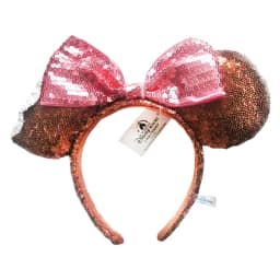 2023 Disney Mickey Ears Headband Firework Headband with Jack Pumpkin King Cosplay Hairband Disneyland Letter Headband Gift