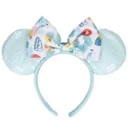 2023 Disney Mickey Ears Headband Firework Headband with Jack Pumpkin King Cosplay Hairband Disneyland Letter Headband Gift