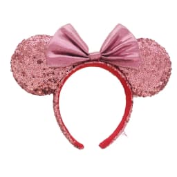 2023 Disney Mickey Ears Headband Firework Headband with Jack Pumpkin King Cosplay Hairband Disneyland Letter Headband Gift