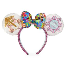 2023 Disney Mickey Ears Headband Firework Headband with Jack Pumpkin King Cosplay Hairband Disneyland Letter Headband Gift