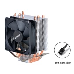 Cpu Cooler X99 4pin 90mm Radiator IWONGOU 4 Heatpipes Computer 4pin Cooling CPU Fans RGB for Intel Lga 2011/1366/1700/AMD/am4