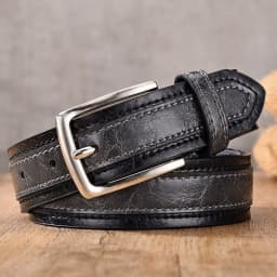 New Men's Belt Fashion Casual Strap Male Jeans Designer Trouser Belts Pu Genuine Leather Luxury Brand Pin Buckle