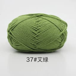 40-50g/Set 4ply Milk Cotton Knitting Wool Yarn Needlework Dyed Lanas For Crochet Craft Sweater Hat Dolls At Low Price