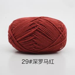 40-50g/Set 4ply Milk Cotton Knitting Wool Yarn Needlework Dyed Lanas For Crochet Craft Sweater Hat Dolls At Low Price