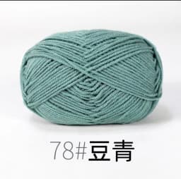 40-50g/Set 4ply Milk Cotton Knitting Wool Yarn Needlework Dyed Lanas For Crochet Craft Sweater Hat Dolls At Low Price