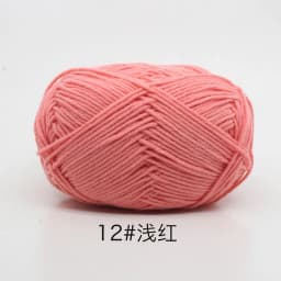 40-50g/Set 4ply Milk Cotton Knitting Wool Yarn Needlework Dyed Lanas For Crochet Craft Sweater Hat Dolls At Low Price