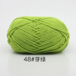 40-50g/Set 4ply Milk Cotton Knitting Wool Yarn Needlework Dyed Lanas For Crochet Craft Sweater Hat Dolls At Low Price