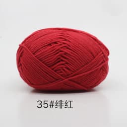 40-50g/Set 4ply Milk Cotton Knitting Wool Yarn Needlework Dyed Lanas For Crochet Craft Sweater Hat Dolls At Low Price