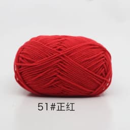 40-50g/Set 4ply Milk Cotton Knitting Wool Yarn Needlework Dyed Lanas For Crochet Craft Sweater Hat Dolls At Low Price