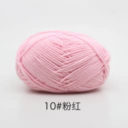 40-50g/Set 4ply Milk Cotton Knitting Wool Yarn Needlework Dyed Lanas For Crochet Craft Sweater Hat Dolls At Low Price