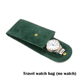 YIBIDUN Brand New Watch Storage Bag Portable Watch Bag Travel Watch Box Storage Box Green/Brown/Green