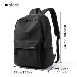 Men's Backpack Oxford Waterproof 14 inch Laptop Unisex Casual Mochila Sports Travel Zipper Lightweight Rucksacks