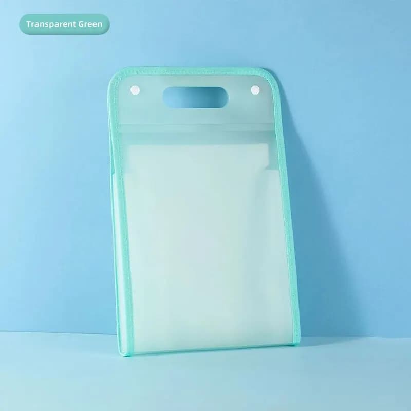 13 Pocket File Folders Portable A4 Letter Size Macaron Color Accordian Document Organizer for Classroom Office Home Storage