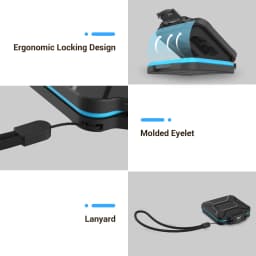 JJC 16 Slots Micro SD Card Case Storage Box Soft Foam MicroSD Card Holder Waterproof Memory Card Organizer for 16 TF Cards