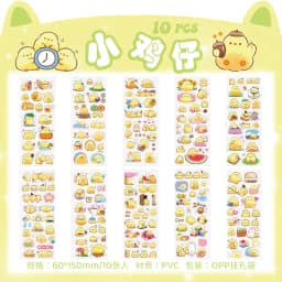 150PCS+ Card Kawaii Scrapbooking Bicycle Decals Gift Frog Students Cartoon Stationery PET Diary Stickers Notebook Cute Girls