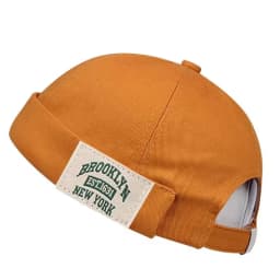 Men Women BROOKLYN New York Hat Autumn Fashion Beanies Caps Cotton Adjustable Beanie Hats Fashion Street Melon Caps Unisex