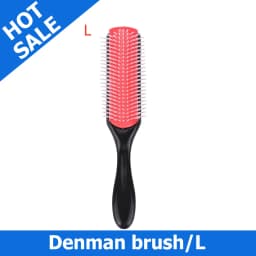 9-Row Detangling Hair Brush Detangler Hairbrush Scalp Massager Straight Wet Comb for Women Men Salon Curly hair brush
