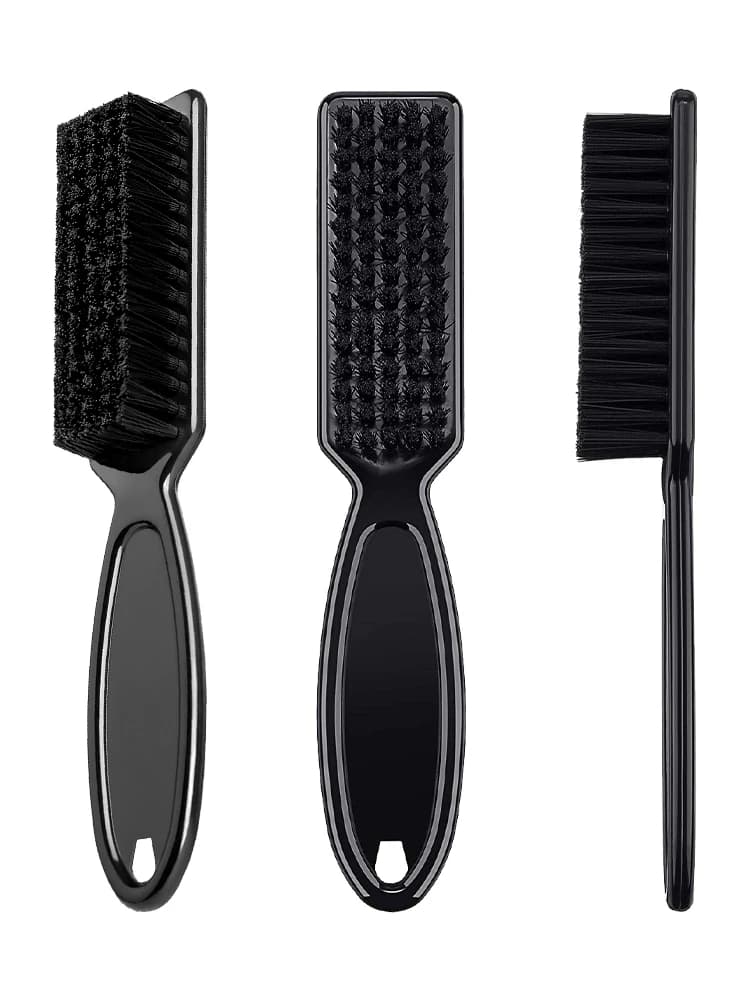 Barber Neck Duster Brush Sets Mens Duster Face Duster Tool Beard Set Men Broken Hair Brush Round Hairdressing Neck Brush