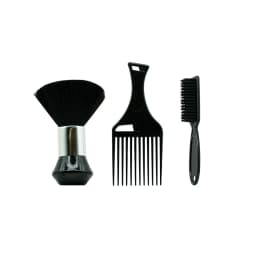Barber Neck Duster Brush Sets Mens Duster Face Duster Tool Beard Set Men Broken Hair Brush Round Hairdressing Neck Brush