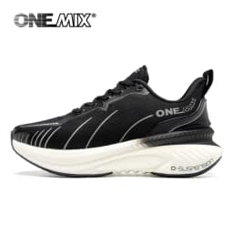 ONEMIX New Cushioning Running Shoes For Men Suitable Heavy Runners Lace Up Sports Women Non-slip Outdoor Athletic Male Sneakers