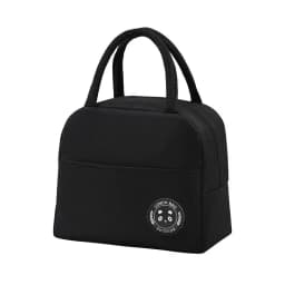 Children's Lunch Bags Solid Color Thermal Insulation Large Capacity Outdoor Portable Picnic Food Storage Bag Kids Lunch Box Bag