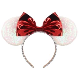 Big Size Classic DOT Bow Minnie Mouse Ears Headband Women Party Girl Hairband Hot Festival Disney Park Trip DIY Hair Accessories