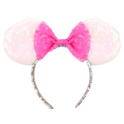 Big Size Classic DOT Bow Minnie Mouse Ears Headband Women Party Girl Hairband Hot Festival Disney Park Trip DIY Hair Accessories