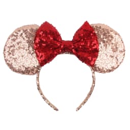 Big Size Classic DOT Bow Minnie Mouse Ears Headband Women Party Girl Hairband Hot Festival Disney Park Trip DIY Hair Accessories