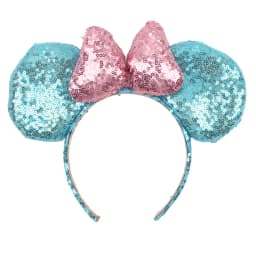 Big Size Classic DOT Bow Minnie Mouse Ears Headband Women Party Girl Hairband Hot Festival Disney Park Trip DIY Hair Accessories