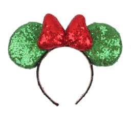 Big Size Classic DOT Bow Minnie Mouse Ears Headband Women Party Girl Hairband Hot Festival Disney Park Trip DIY Hair Accessories