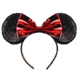 Big Size Classic DOT Bow Minnie Mouse Ears Headband Women Party Girl Hairband Hot Festival Disney Park Trip DIY Hair Accessories
