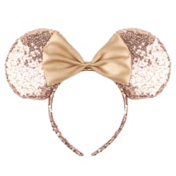 Big Size Classic DOT Bow Minnie Mouse Ears Headband Women Party Girl Hairband Hot Festival Disney Park Trip DIY Hair Accessories