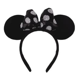 Big Size Classic DOT Bow Minnie Mouse Ears Headband Women Party Girl Hairband Hot Festival Disney Park Trip DIY Hair Accessories