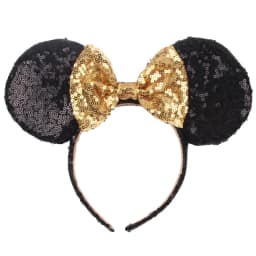 Big Size Classic DOT Bow Minnie Mouse Ears Headband Women Party Girl Hairband Hot Festival Disney Park Trip DIY Hair Accessories