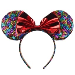 Big Size Classic DOT Bow Minnie Mouse Ears Headband Women Party Girl Hairband Hot Festival Disney Park Trip DIY Hair Accessories