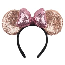 Big Size Classic DOT Bow Minnie Mouse Ears Headband Women Party Girl Hairband Hot Festival Disney Park Trip DIY Hair Accessories