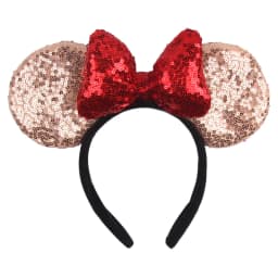 Big Size Classic DOT Bow Minnie Mouse Ears Headband Women Party Girl Hairband Hot Festival Disney Park Trip DIY Hair Accessories